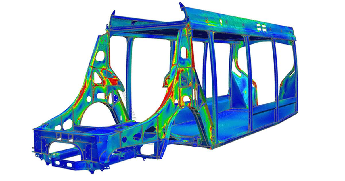 Simcenter Nastran 结构分析官方结果图