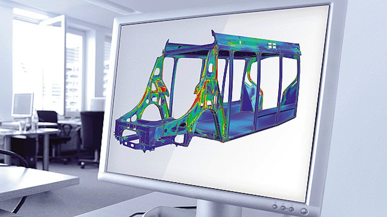 Simcenter Nastran 结构强度分析结果
